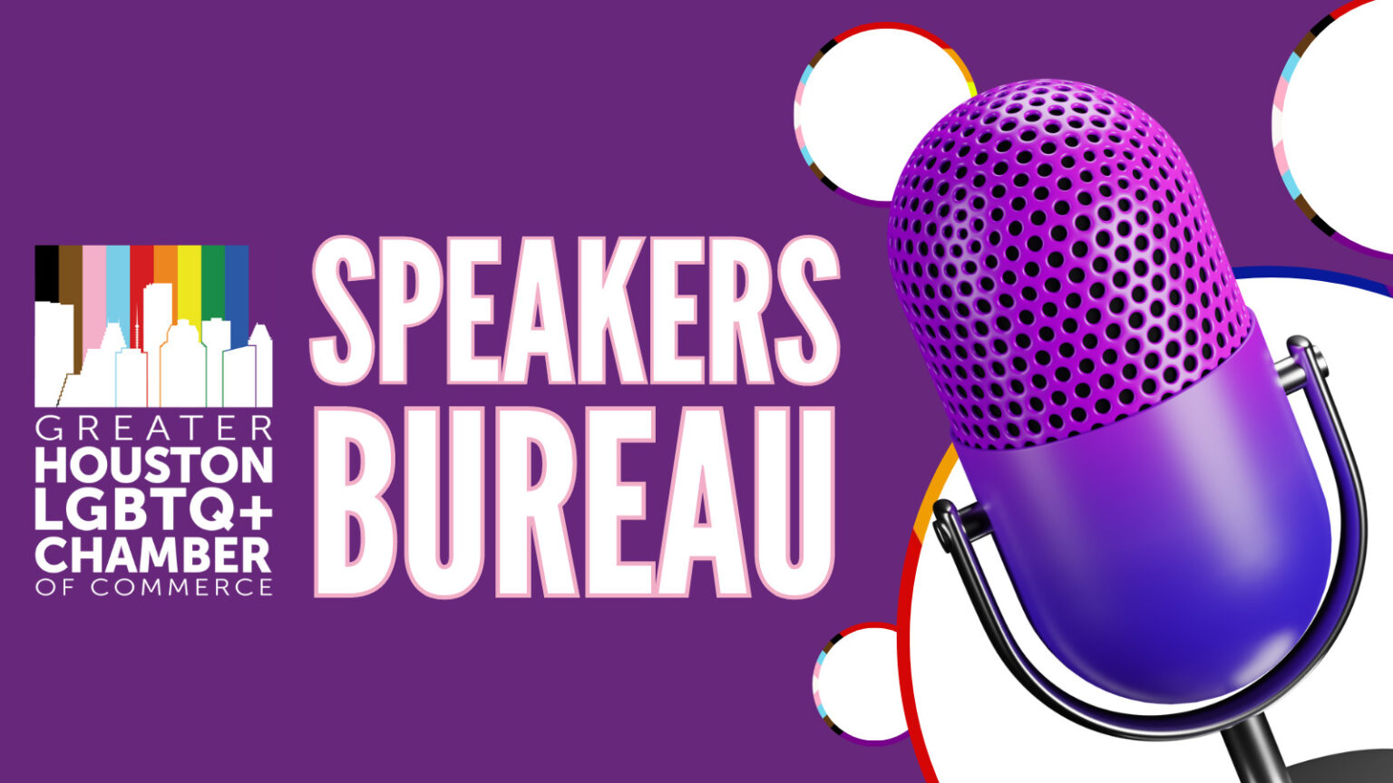 Speakers Bureau Greater Houston LGBTQ+ Chamber of Commerce